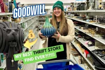 MY LUCKY DAY!!! THRIFT WITH US! GOODWILL | SUPER THRIFT | VINTAGE STORES + MORE! We Filled The Car!