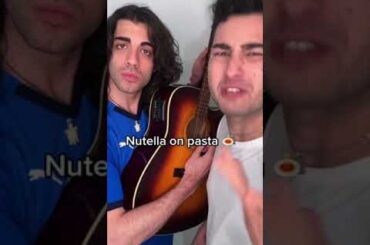 Italians Get Angry Over Nutella Pasta #shorts