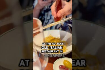 Lunch at this 50 years old Italian restaurant #shorts #italianfood #food