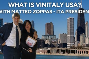 What is Vinitaly USA? Find out with President of the Italian Trade Agency, Matteo Zoppas