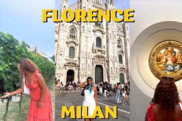 Florence & Milan Vlog: Art, Fashion, & Wine Tours!
