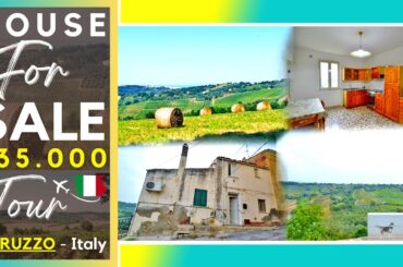 Buying a Cheap House in Italy! Abruzzo Beach Property For Sale | Panoramic View Near the Coast