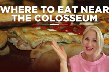 Where to eat near the Colosseum - pizza, pasta, gelato, and more!