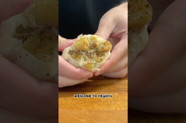 Roasted Garlic Spaghetti Aglio E Olio #italy #pasta #cooking #italiancuisine #food #recipe