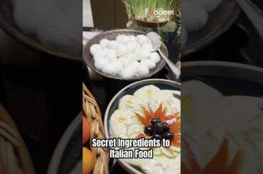 Secret Ingredients to exotic Italian food live counter in 5 star style ! #food #foodshorts #italian