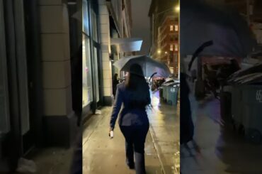 #NYC Raining in New York City Manhattan 4K #newyorkcity #newyork #usa #travel #shorts #manhattan