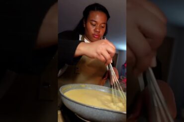 making miso bacon mac & cheese | holiday recipes