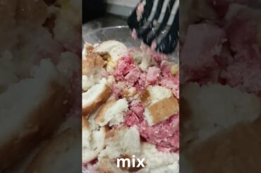 Italian cuisine! Bacon polpettone with cheese