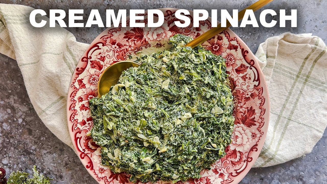 Quick & Easy Creamed Spinach Recipe Quick & Easy Creamed Spinach Recipe