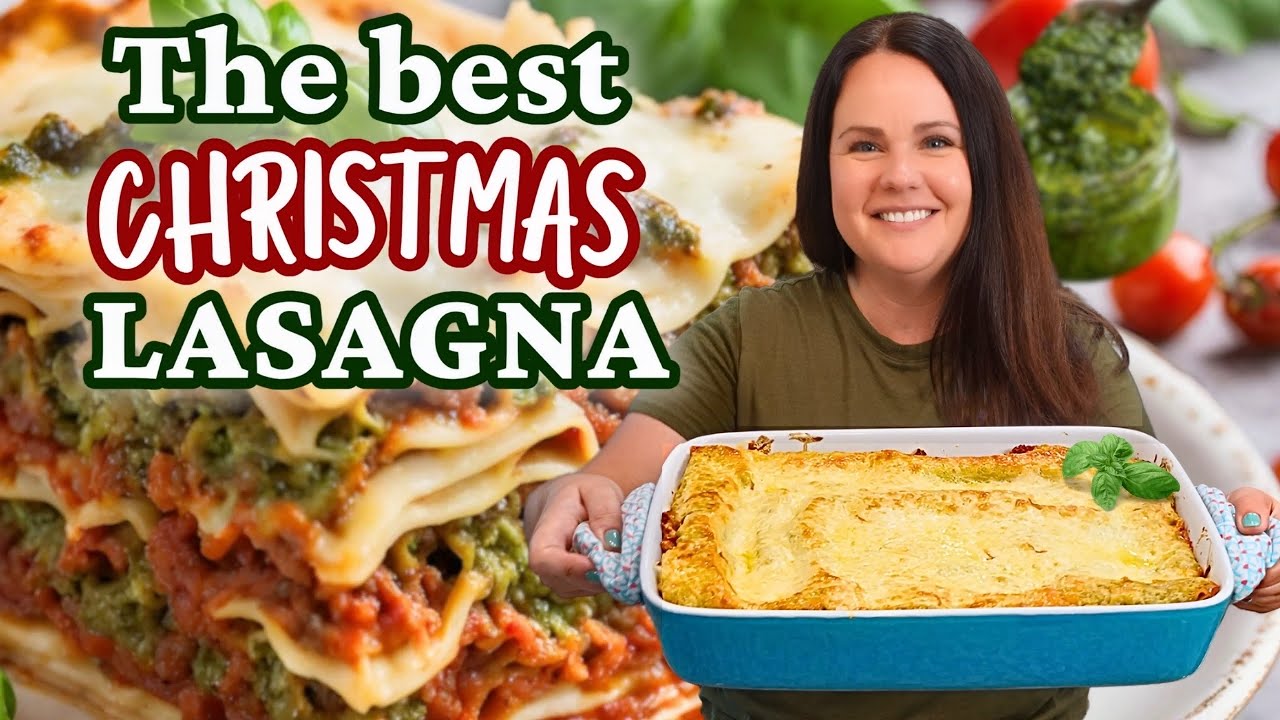 The BEST RECIPE for Christmas dinner! | Christmas Eve Lasagna The BEST RECIPE for Christmas dinner! | Christmas Eve Lasagna