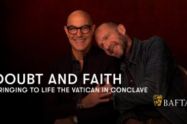 Ralph Fiennes, Stanley Tucci & Isabella Rossellini bonded over Italian Food Filming Conclave | BAFTA