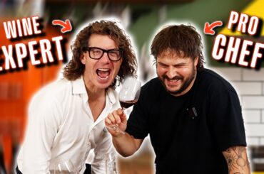 Who Tastes Better? Chef vs Wine Expert!