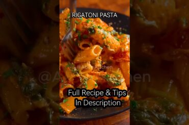 A Perfect Recipe for Busy weeknights #rigatoni #redsaucepastarecipe #viralshort #italiancooking