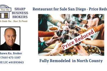 Restaurant Business for Sale in San Diego