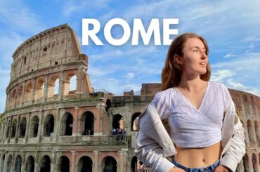 MY FIRST TIME DINING AT A MICHELIN STAR RESTAURANT IN ROME | ITALY TRAVEL VLOG PART 3