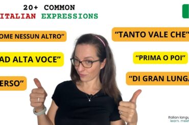20+ Common Italian Sentences to boost your Italian conversations #learnitalian