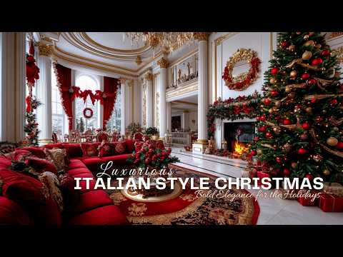 Luxurious Italian-Style Christmas Decor Ideas 2024: Bold Elegance for the Holidays Luxurious Italian-Style Christmas Decor Ideas 2024: Bold Elegance for the Holidays