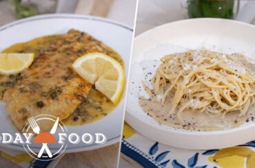 Sole piccata and cacio e pepe: Get these classic Italian recipes