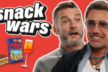 Gino D'Acampo & Fred Sirieix Rate Italian and French Snacks | Snack Wars
