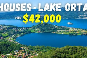 CHEAPER than LAKE COMO: Affordable ITALIAN PROPERTIES in LAKE ORTA | From $42K to Luxury Living