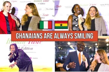 ITALIANS Living In Ghana & Ghanaians Celebrate Italian Food With Live Performance By FAMAYE