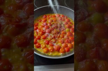 15 Minute Fresh Cherry Tomato Pasta