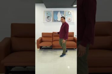 Three Seater Recliner | Wireless cum Bluetooth Control | Factory Outlet | Srivay Recliners #shorts