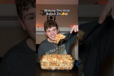 Making The Viral Italian Baked Ziti!