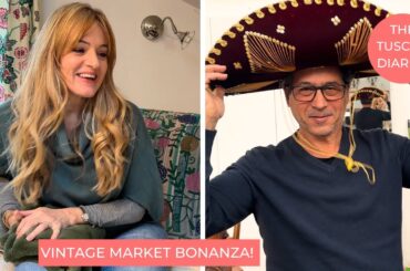 SEARCHING TUSCANY FOR THE PERFECT VINTAGE TABLE