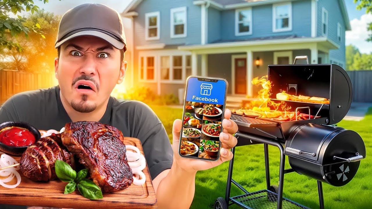 Eating From Facebook Marketplace For 24 Hours… (Inside strangers house) Eating From Facebook Marketplace For 24 Hours... (Inside strangers house)
