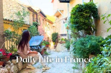 Roof renovation started, cooking risotto, shopping in Italy! Our daily life in French village