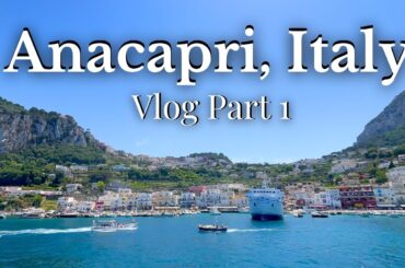 ANACAPRI ITALY VLOG: 5 STAR Resturant in Anacapri and Mount Solaro *honest review* pt.1