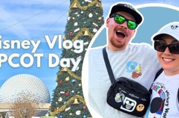 DISNEY WORLD VLOG | Day 2 EPCOT, Food & Wine Festival, Disney Springs