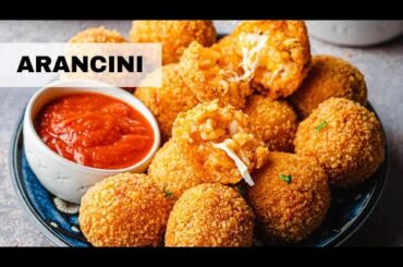 How to Make Arancini | Italian Rice Balls (Arancini Recipe)