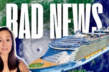 Bad News on Harmony of the Seas | Hurricane Forces Cruise Course Change