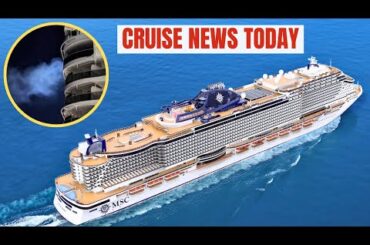 Fire on Florida Cruise Ship, Limited Power and Elevators