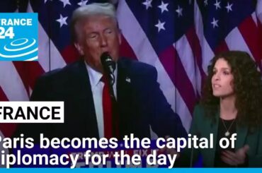 With Trump and Zelensky in Paris, Macron makes Paris the capital of diplomacy for the day