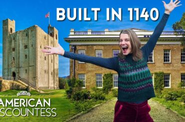 I Spent the Night (ALONE!) inside England's Best Preserved Norman Castle built in 1140!