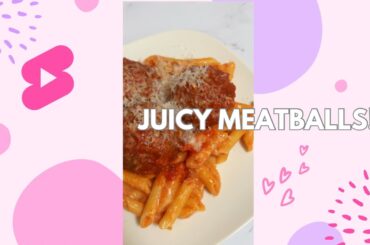 Italian meatballs recipe - easy kid-friendly dinner!