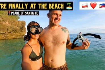 We Are Finally At The Beach - Pearl Of Santa Fe Bantayan