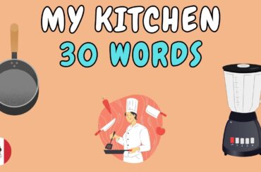 30 Italian Words About Kitchen - Italian Vocabulary with Pictures