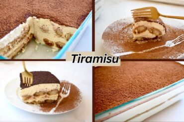 BEST TIRAMISU RECIPE EVER! SIMPLE AND SO GOOD!