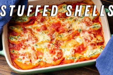 How I Make The Best Saucy Cheesy Stuffed Shells