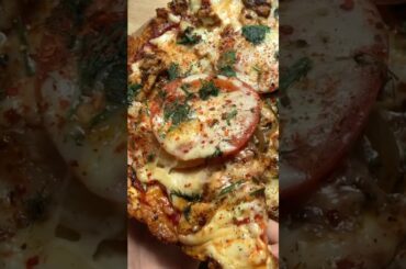 BBQ Chicken Pizza - NO DOUGH! #shorts