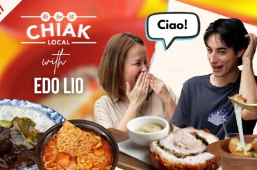 Exploring Italian and Vegan cuisine with TikTok sensation Edo Lio l CHIAK LOCAL EP 27