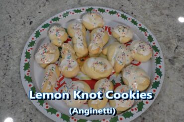 Italian Grandma Makes Lemon Knot Cookies (Anginetti)