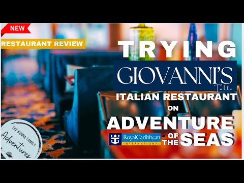 The BEST Royal Caribbean Dining Experience? Giovanni’s Table Review The BEST Royal Caribbean Dining Experience? Giovanni's Table Review