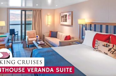 Viking Ocean | Penthouse Veranda Suite Walkthrough Tour & Review 4K | Viking Ocean Cruises
