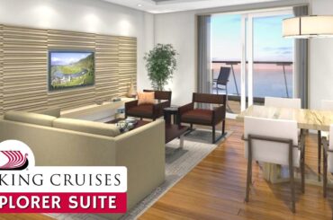 Viking Mars | Explorer Suite Walkthrough Tour & Review 4K | Viking Ocean Cruises