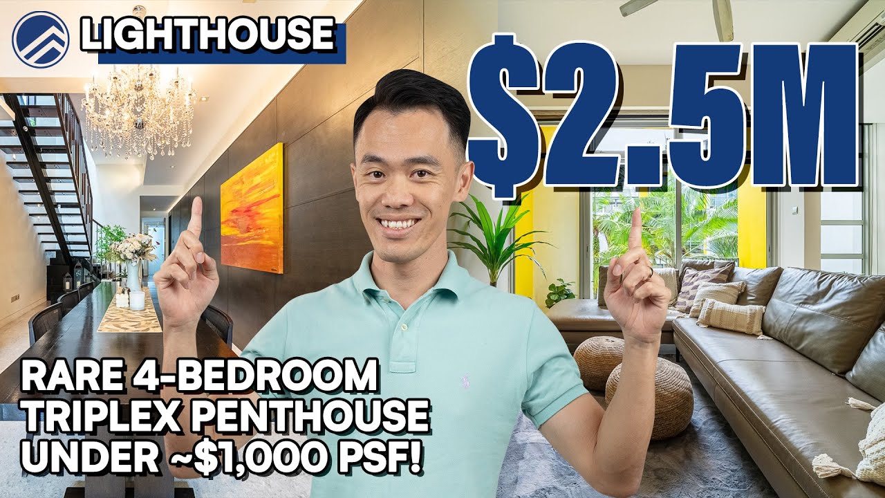 Lighthouse – 4-Bedroom Triplex Penthouse with 2,939sqft in District 17 | $2,500,000 | George Peng Lighthouse - 4-Bedroom Triplex Penthouse with 2,939sqft in District 17 | $2,500,000 | George Peng
